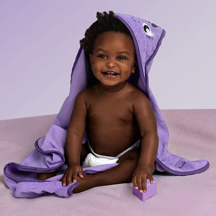 Bubbly cape - Cape de bain bébé