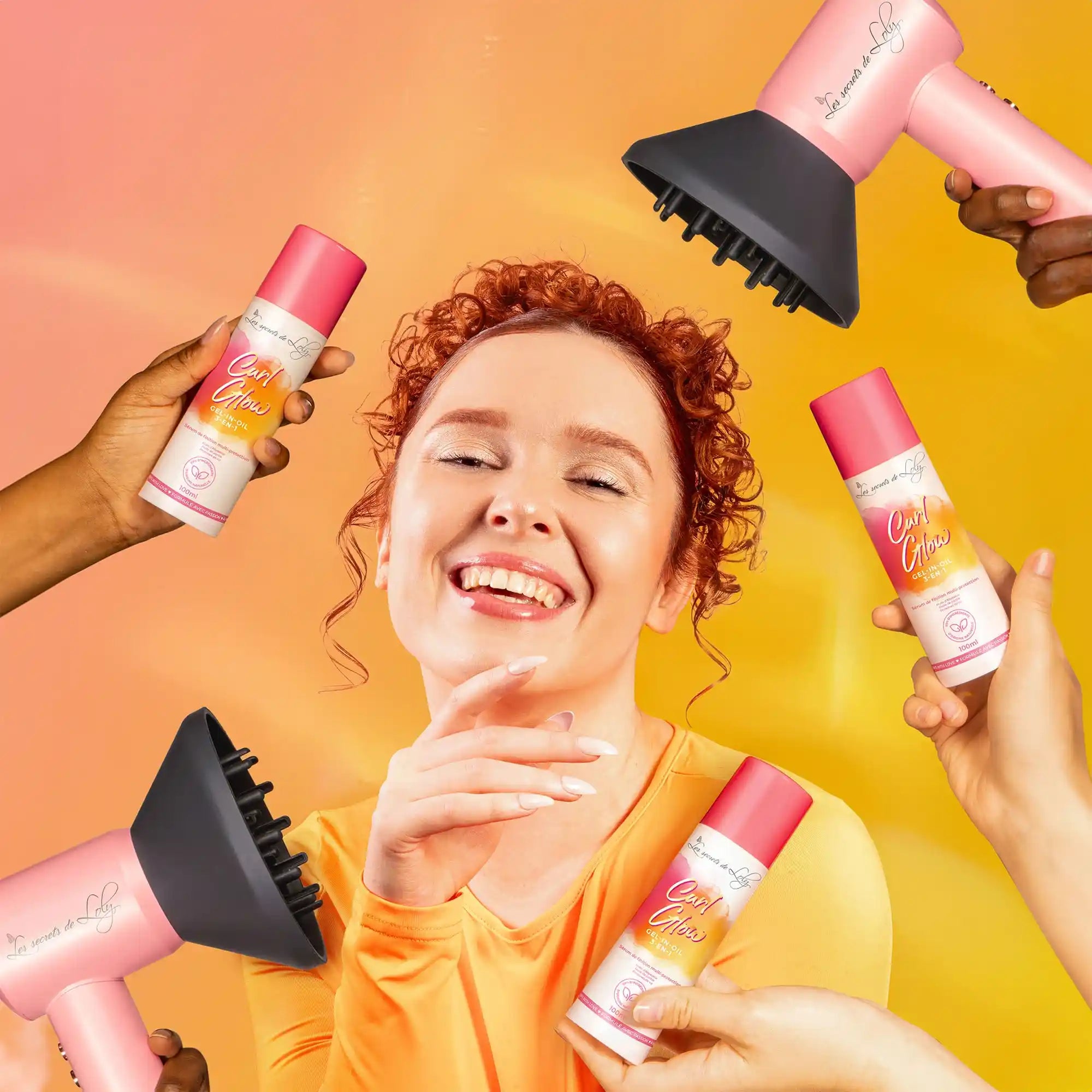 Duo Blow & Glow - Sèche-cheveux et sérum multi-protection