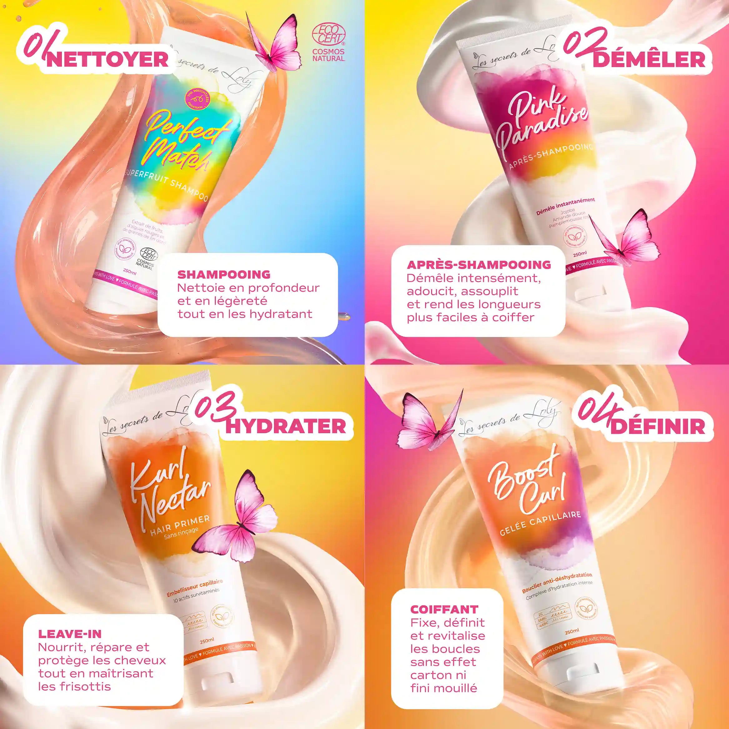 Routine Cheveux Bouclés - 4 étapes pour sublimer vos boucles